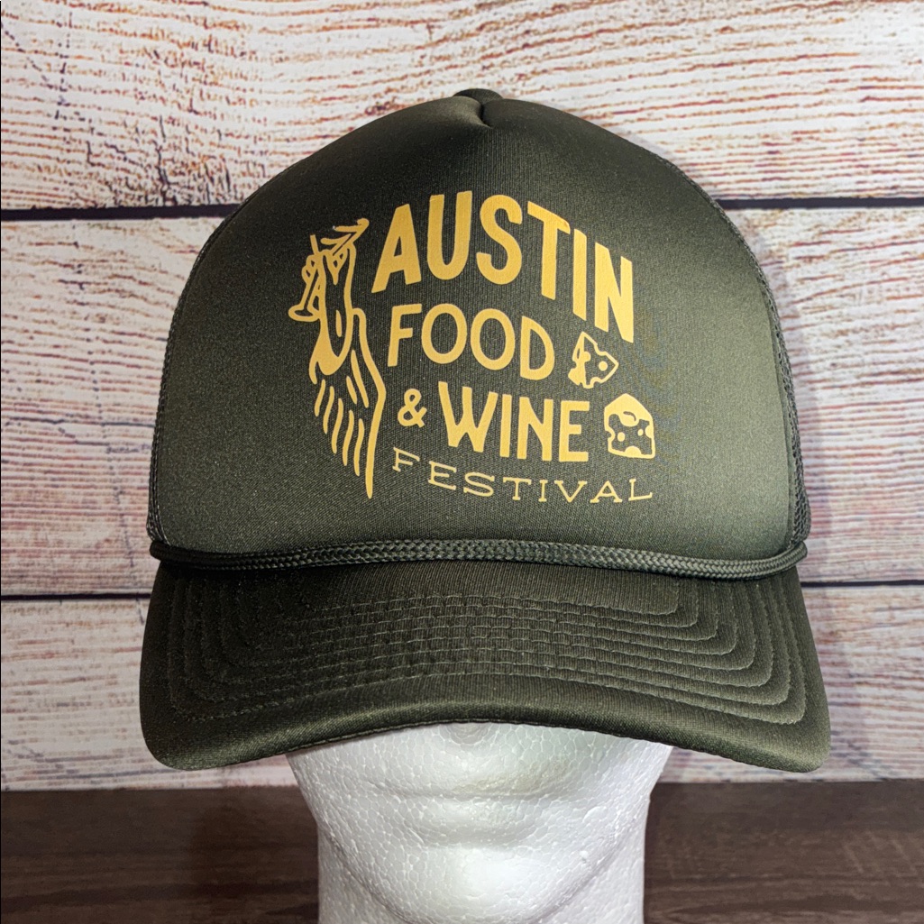 Austin Food  Wine Festival Green Cap